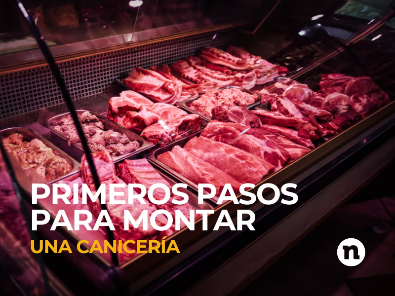 cómo montar una carnicería